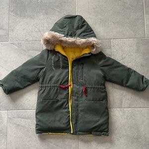 BOBO CHOSES Reversible Winter Coat 4-5y